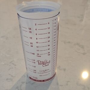 Pampered Chef Measure All Measuring Cup 2 Cups For Wet Dry Liquid Solid USA Made